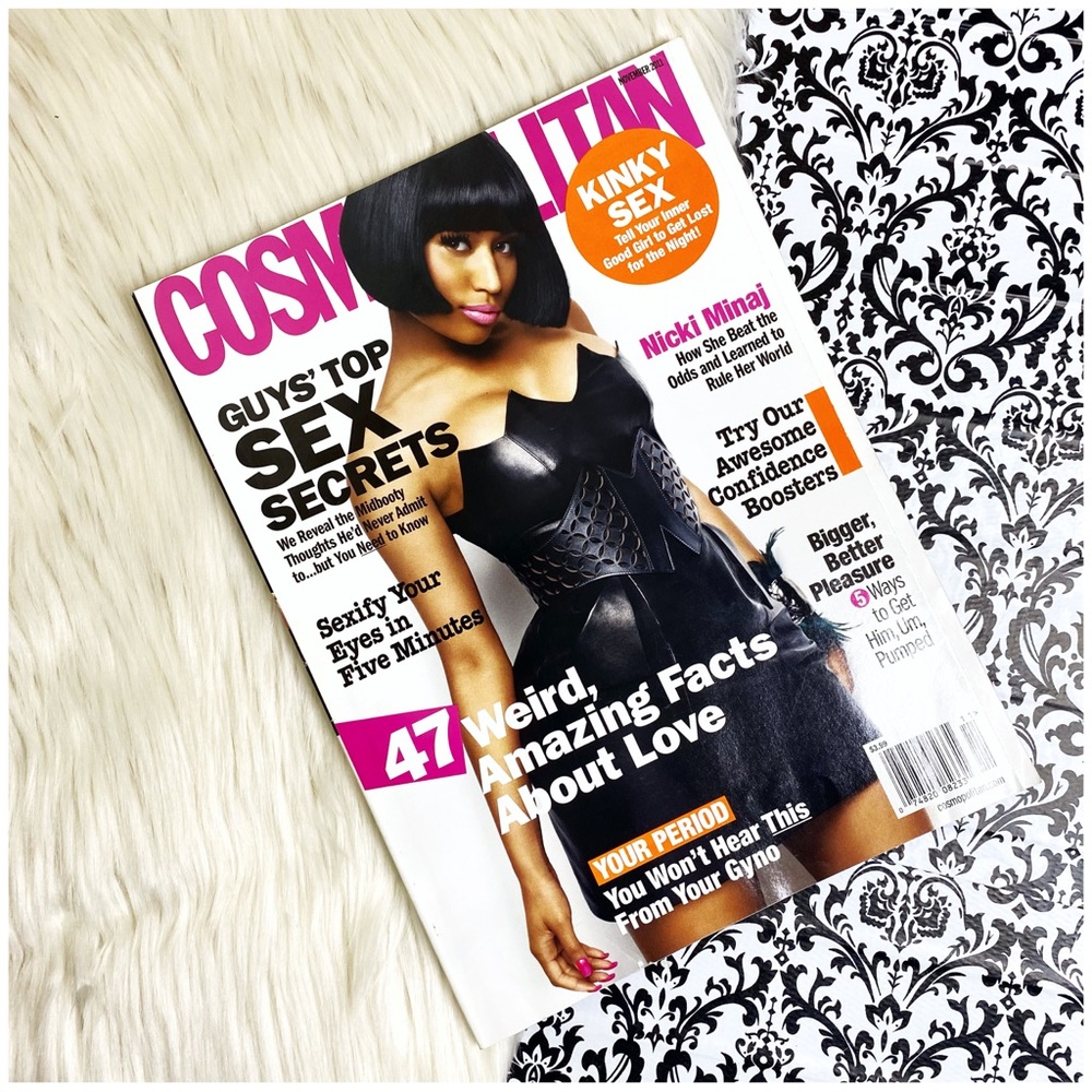 Cosmopolitan : November 2011 : ‘Nicki Minaj’ edition cosmo collectible magazine